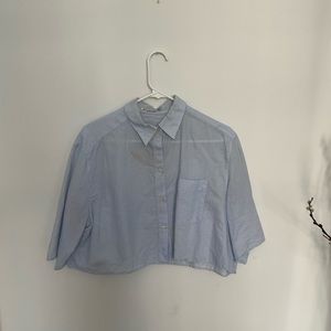 Acne Studios cropped button up